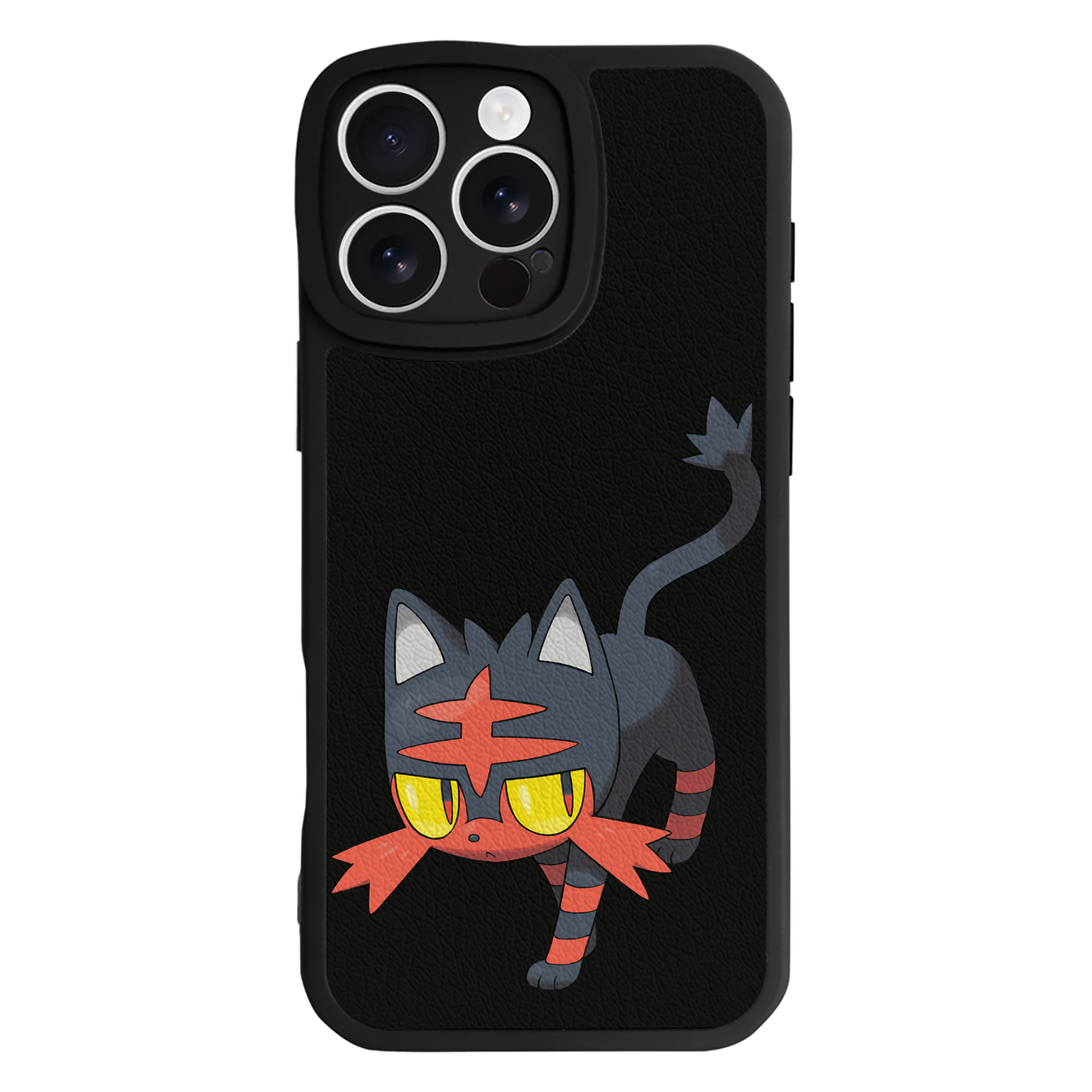 （画像用） ポケットモンスター Pokémon 【iPhone 16シリーズ対応】シリコンスマホケース（レザー調） 材質：シリコン
